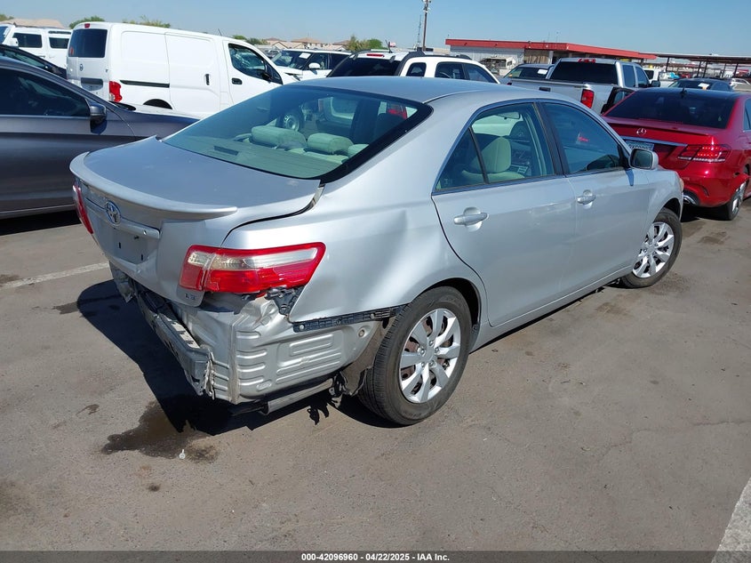 2007 TOYOTA CAMRY VIN: 4T1BE46K87U004080