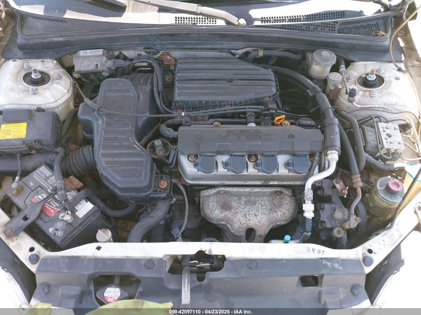 2003 Honda Civic Ex VIN: 1HGEM21933L030150 Lot: 42097110