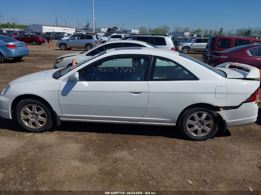 2003 Honda Civic Ex VIN: 1HGEM21933L030150 Lot: 42097110