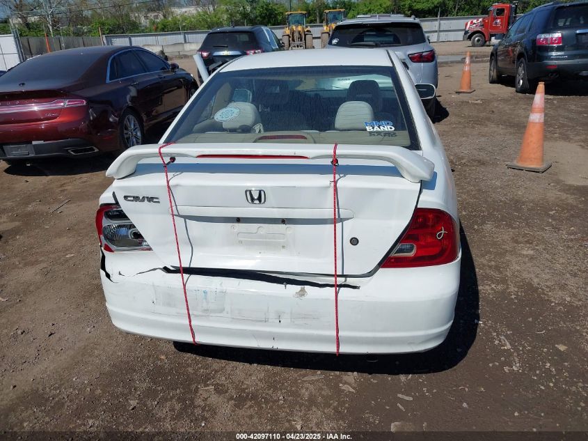 2003 Honda Civic Ex VIN: 1HGEM21933L030150 Lot: 42097110