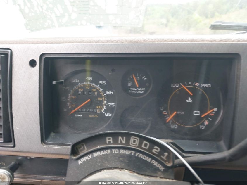 1993 GMC Vandura G2500 VIN: 1GTEG25K7PF510652 Lot: 42097211