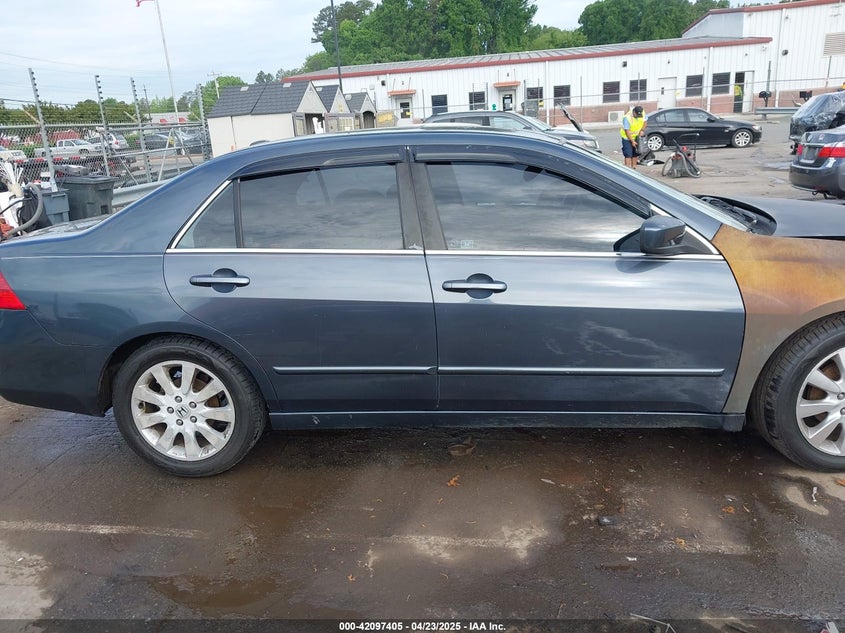 2007 HONDA ACCORD VIN: 1HGCM66527A093519
