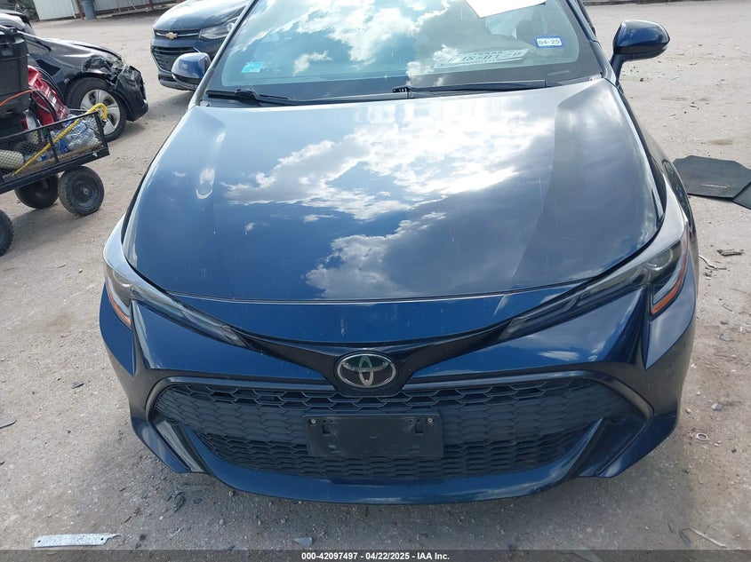 VIN JTND4MBE5M3130281 2021 TOYOTA COROLLA SE
