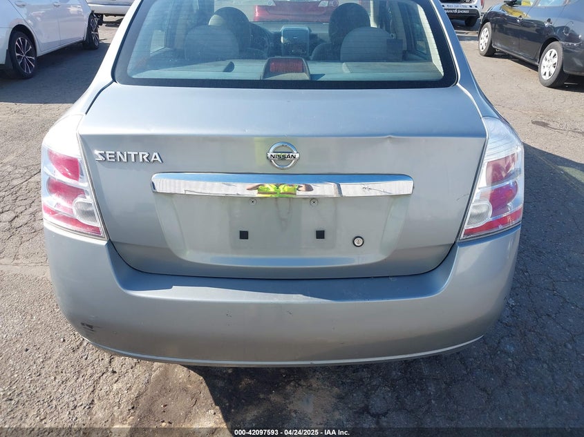 2010 NISSAN SENTRA VIN: 3N1AB6AP1AL659483