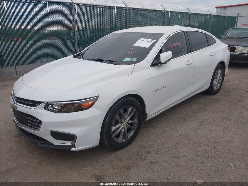 2016 CHEVROLET MALIBU VIN: 1G1ZE5STXGF342570