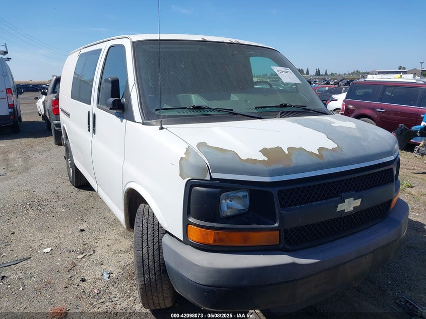 2009 CHEVROLET EXPRESS 2500 WORK VAN