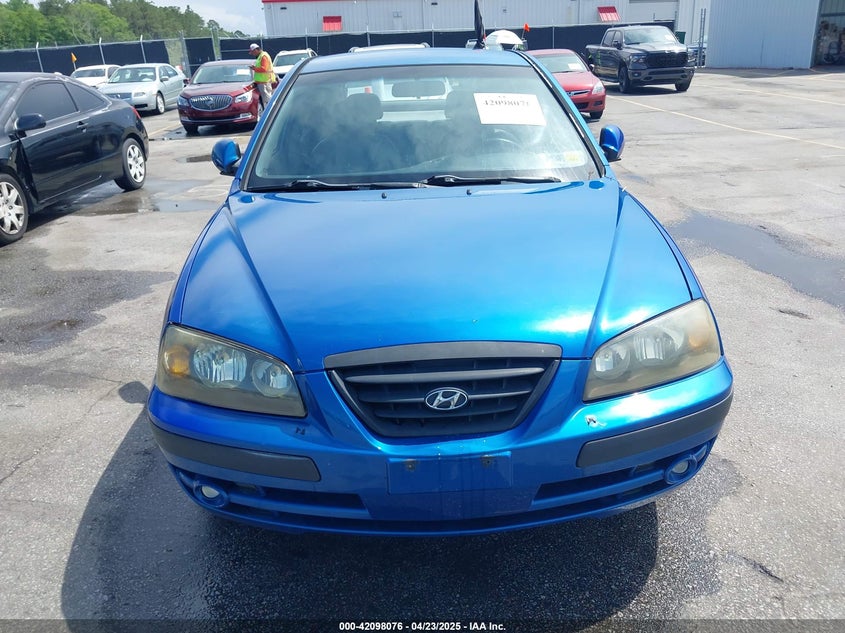 2006 HYUNDAI ELANTRA VIN: KMHDN56D16U181830