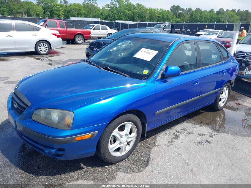 2006 HYUNDAI ELANTRA VIN: KMHDN56D16U181830