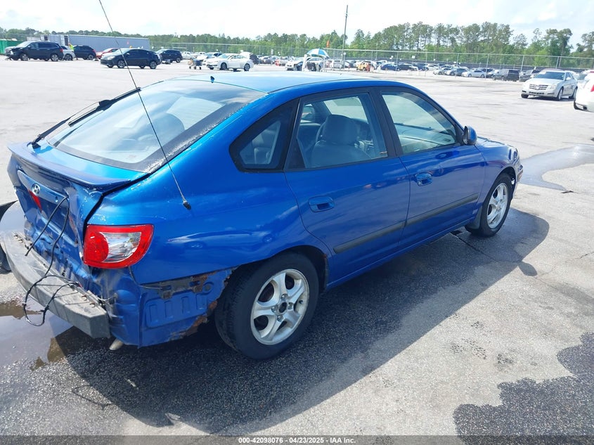 2006 HYUNDAI ELANTRA VIN: KMHDN56D16U181830