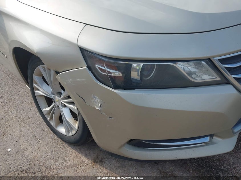 2015 CHEVROLET IMPALA VIN: 2G1125S34F9173840