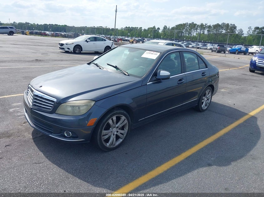 2008 MERCEDES-BENZ C 300 VIN: WDDGF54X48F052635