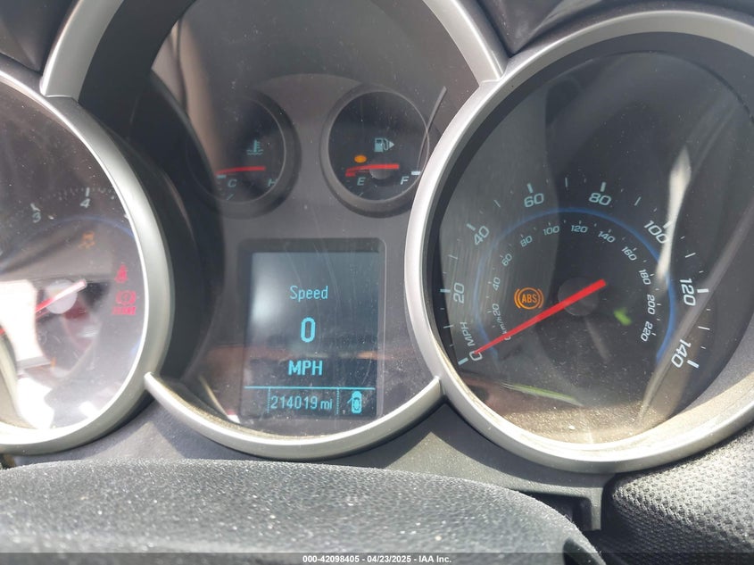 2012 CHEVROLET CRUZE VIN: 1G1PJ5SC2C7179579