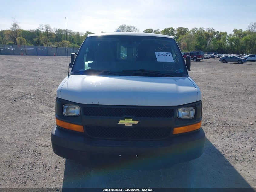 2013 CHEVROLET EXPRESS WORK VAN 1GCSGAFX5D1162107