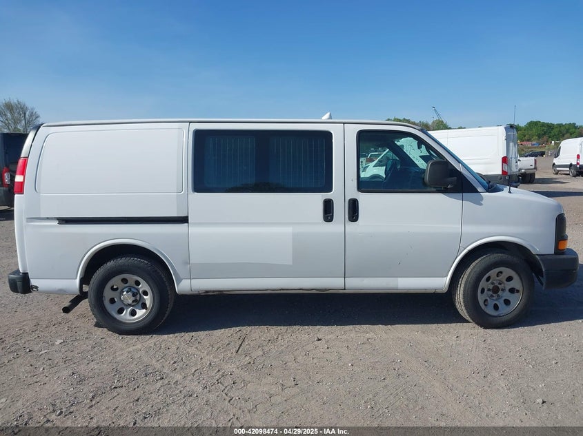 2013 CHEVROLET EXPRESS WORK VAN 1GCSGAFX5D1162107