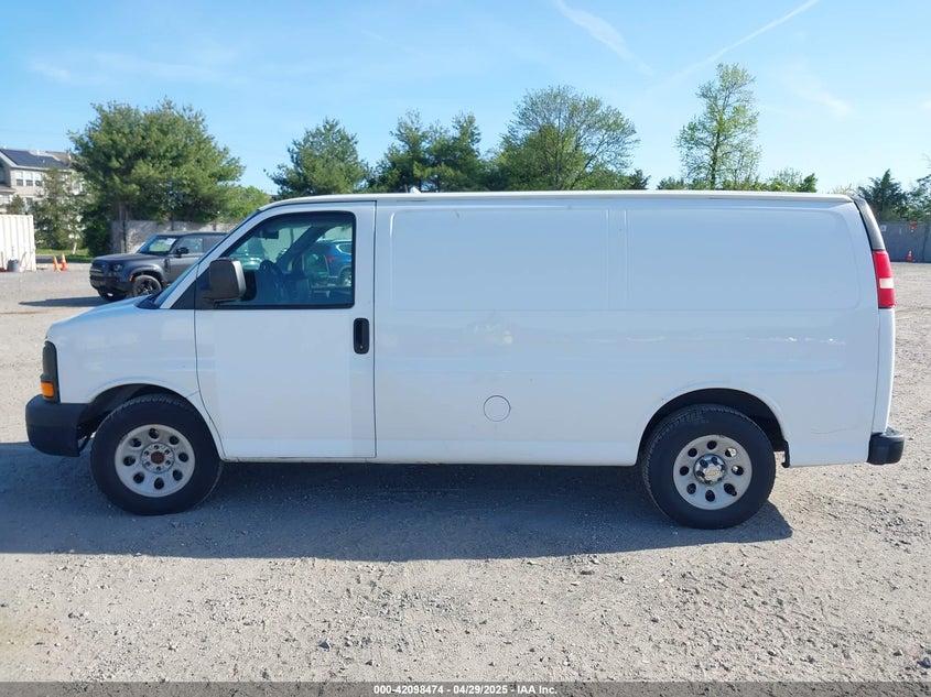 2013 CHEVROLET EXPRESS WORK VAN 1GCSGAFX5D1162107