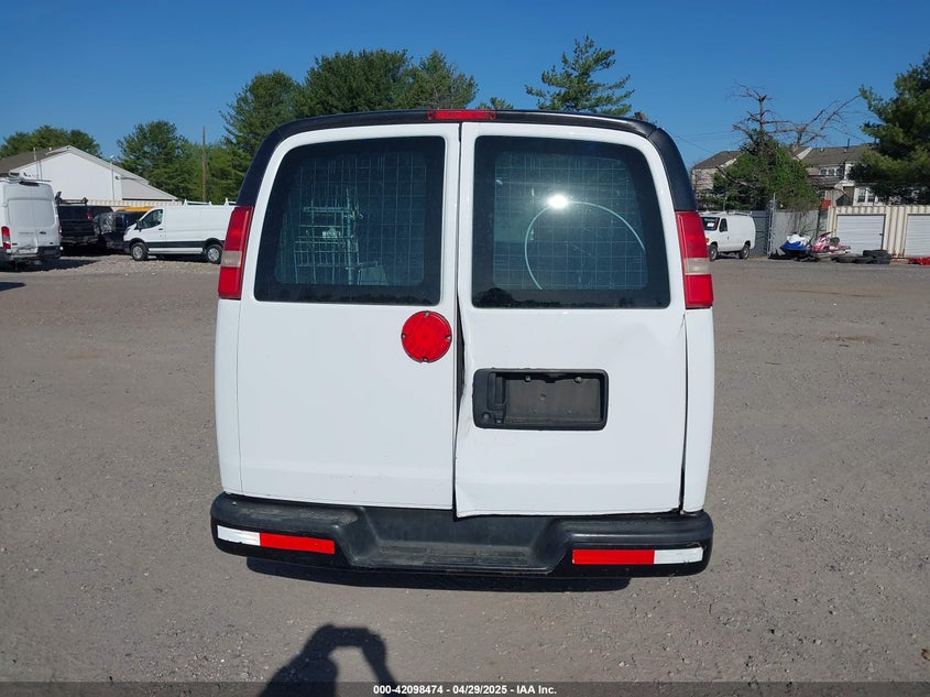 2013 CHEVROLET EXPRESS WORK VAN 1GCSGAFX5D1162107