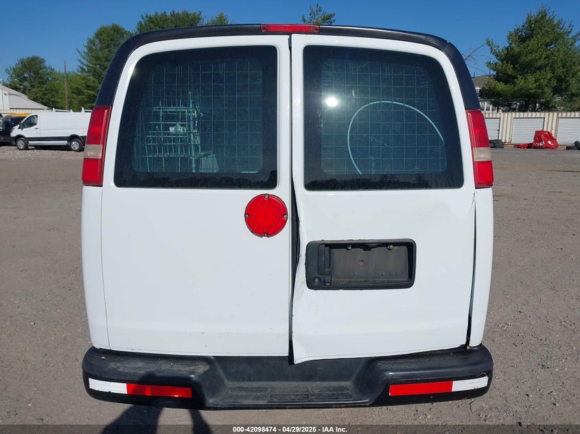 2013 CHEVROLET EXPRESS WORK VAN 1GCSGAFX5D1162107