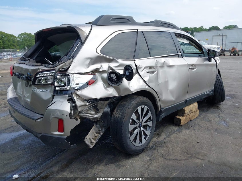 2015 SUBARU OUTBACK 2.5I LIMITED - 4S4BSBNC9F3351395