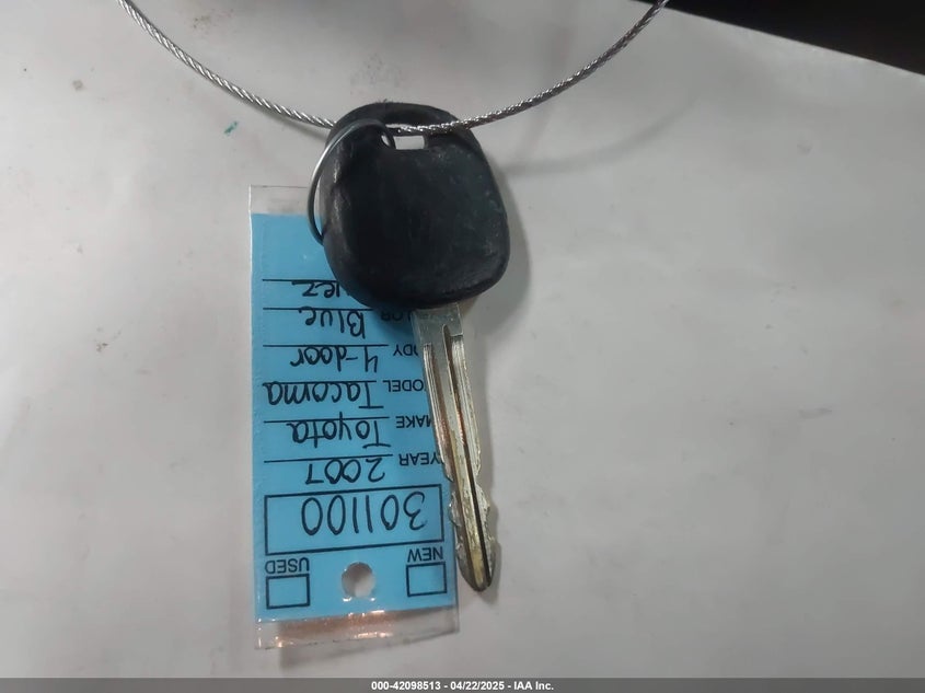 2007 TOYOTA TACOMA VIN: 3TMJU62N37M029245
