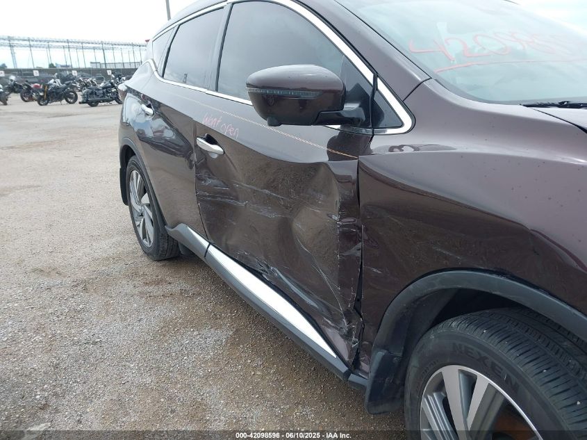 2020 Nissan Murano Sl Fwd VIN: 5N1AZ2CJ8LN128516 Lot: 42098596