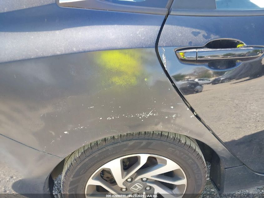 2016 Honda Civic Ex VIN: 2HGFC2F79GH525017 Lot: 42098598