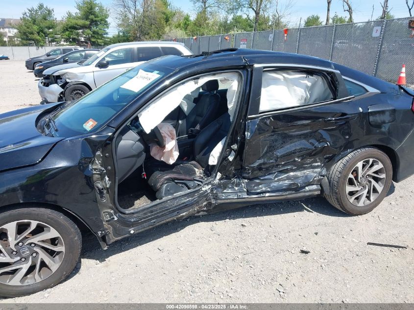 2016 Honda Civic Ex VIN: 2HGFC2F79GH525017 Lot: 42098598