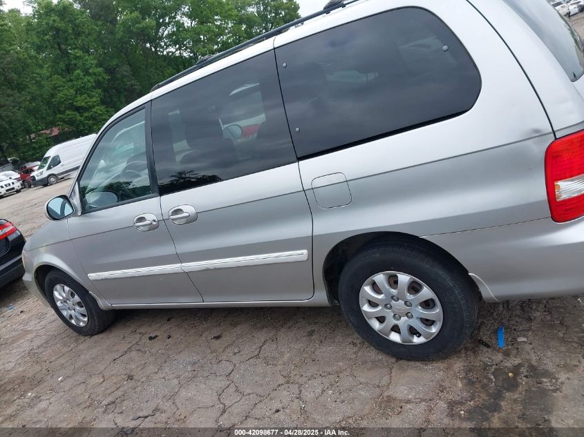 2005 Kia Sedona Ex/Lx VIN: KNDUP132856749259 Lot: 42098677