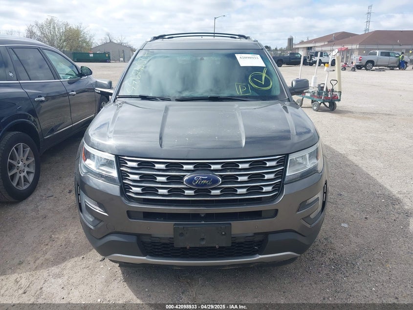 2016 FORD EXPLORER VIN: 1FM5K8F89GGA06436