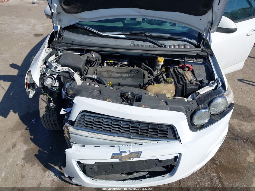 2014 CHEVROLET SONIC VIN: 1G1JA6SH3E4196824