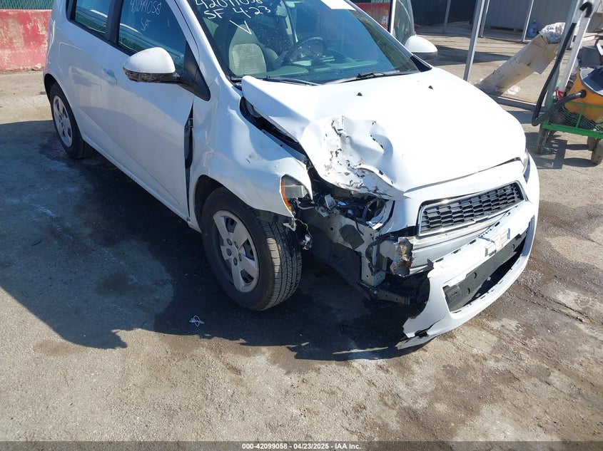 2014 CHEVROLET SONIC VIN: 1G1JA6SH3E4196824