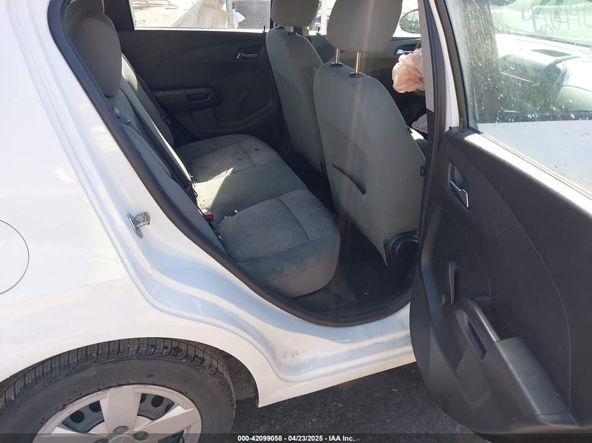 2014 CHEVROLET SONIC VIN: 1G1JA6SH3E4196824