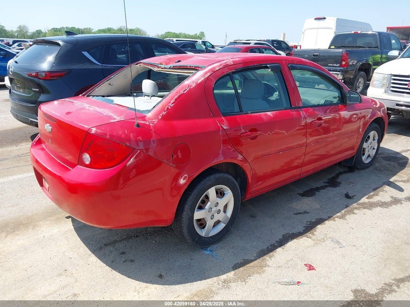 2008 CHEVROLET COBALT VIN: 1G1AK58F687139047