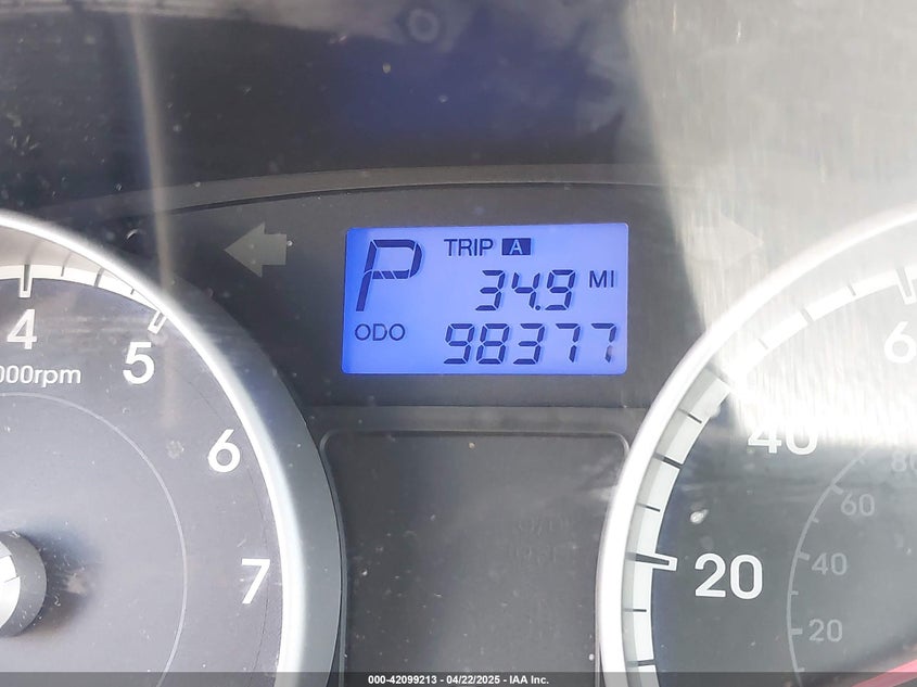 2010 Hyundai Accent Gls VIN: KMHCN4AC1AU478304 Lot: 42099213