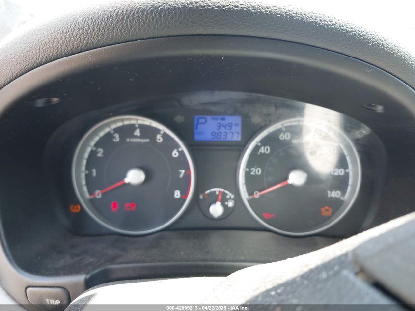 2010 Hyundai Accent Gls VIN: KMHCN4AC1AU478304 Lot: 42099213