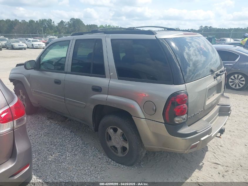 2002 Chevrolet Trailblazer Ls VIN: 1GNDS13S222424471 Lot: 42099299