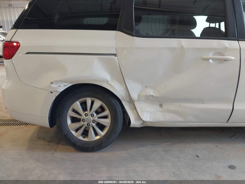 2016 KIA SEDONA LX - KNDMB5C13G6132500