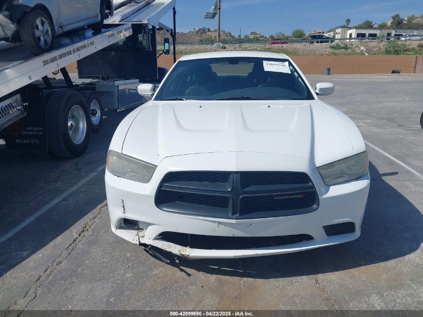 2013 Dodge Charger Police VIN: 2C3CDXAT9DH714055 Lot: 42099590