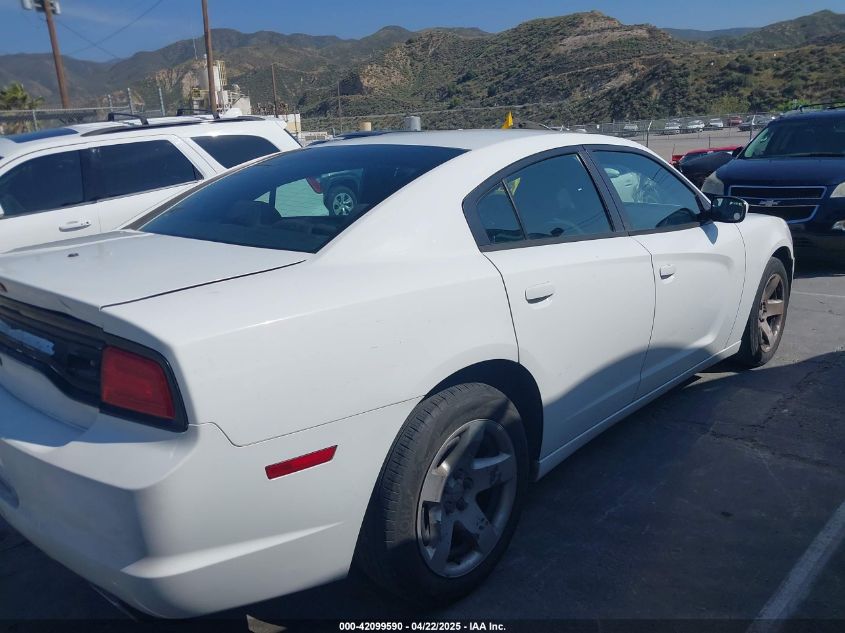 2013 Dodge Charger Police VIN: 2C3CDXAT9DH714055 Lot: 42099590