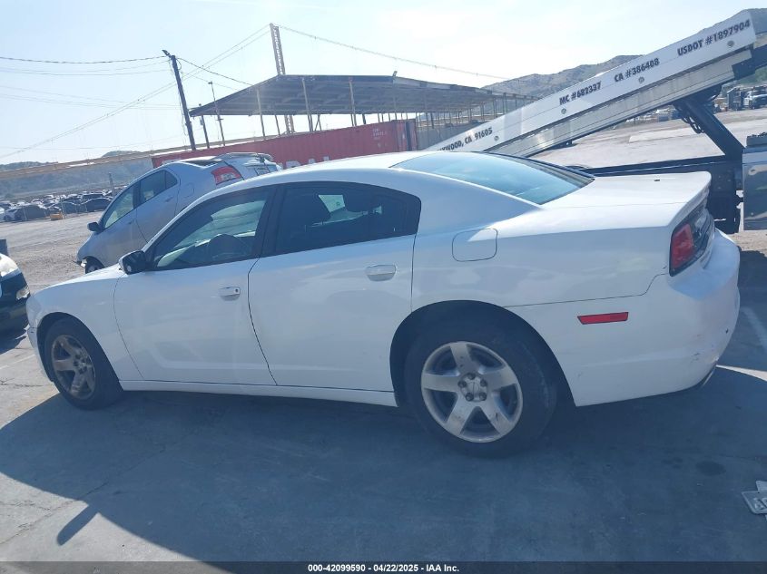2013 Dodge Charger Police VIN: 2C3CDXAT9DH714055 Lot: 42099590