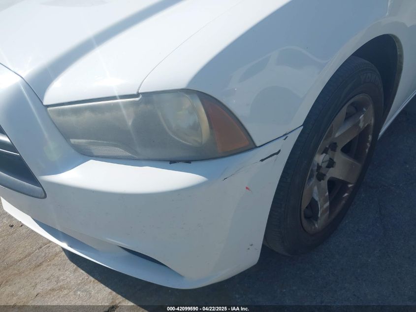 2013 Dodge Charger Police VIN: 2C3CDXAT9DH714055 Lot: 42099590