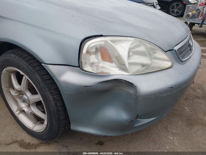 2000 Honda Civic Value Package VIN: 2HGEJ6613YH573635 Lot: 42099695