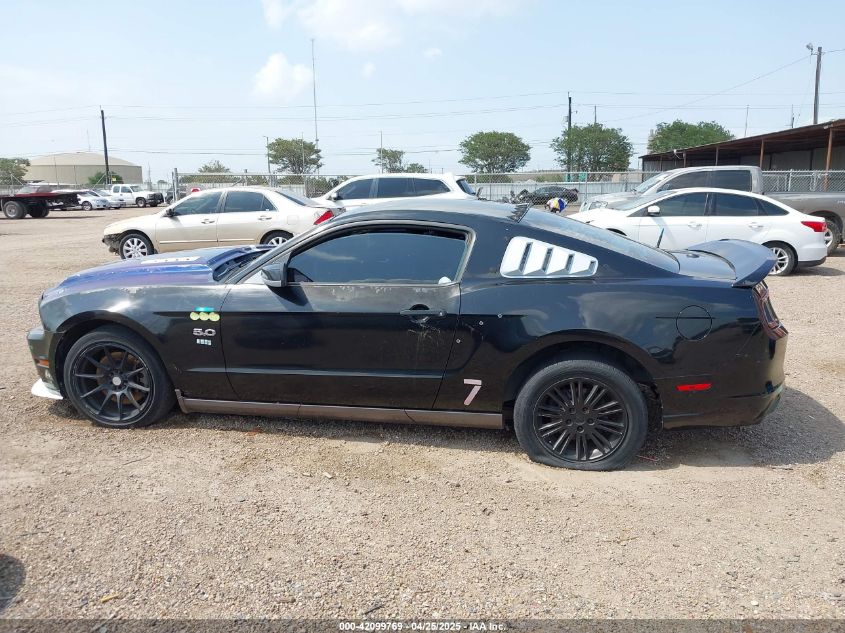 2013 Ford Mustang Gt Premium VIN: 1ZVBP8CF3D5200704 Lot: 42099769