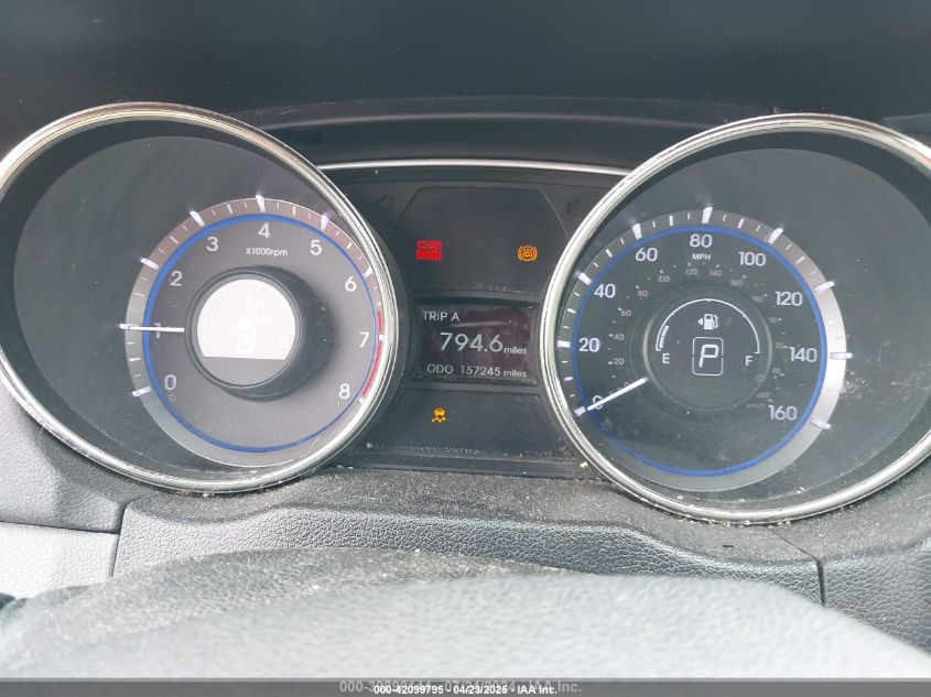 2012 Hyundai Sonata Gls VIN: 5NPEB4AC5CH310930 Lot: 42099795