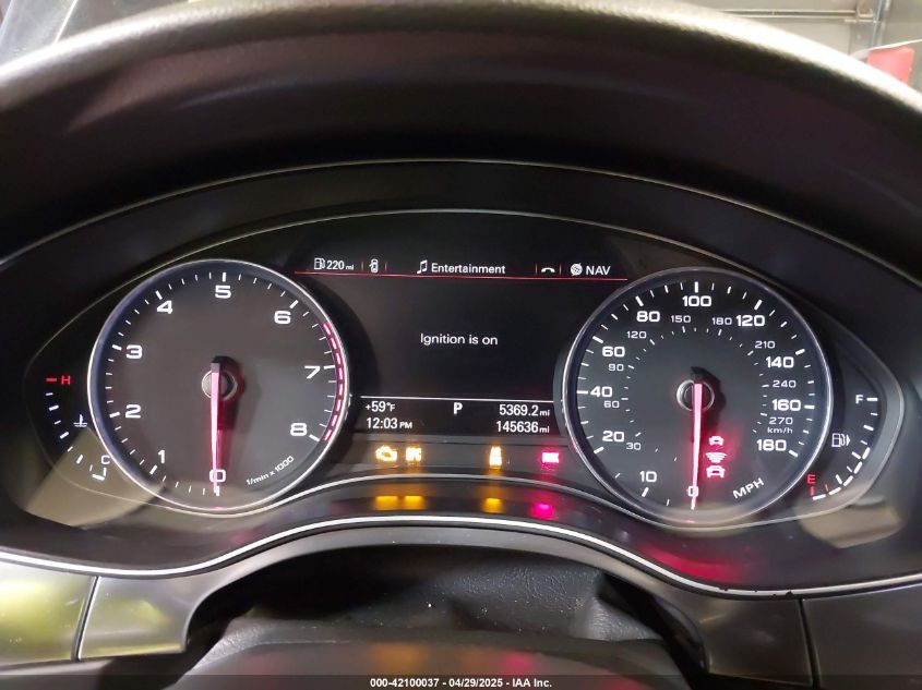 2012 Audi A6 3.0 Premium VIN: WAUBGAFC3CN003913 Lot: 42100037