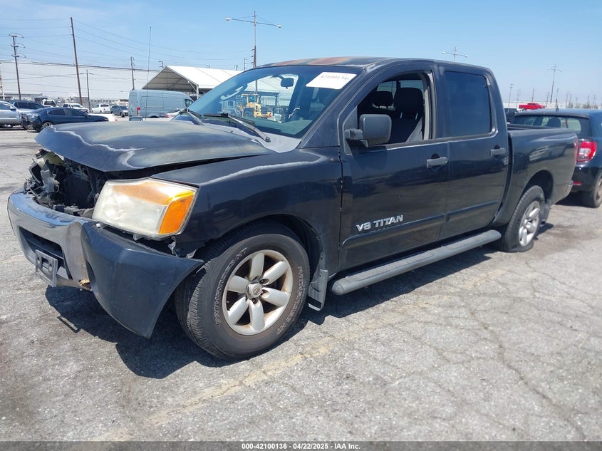 2008 NISSAN TITAN VIN: 1N6AA07D18N355538
