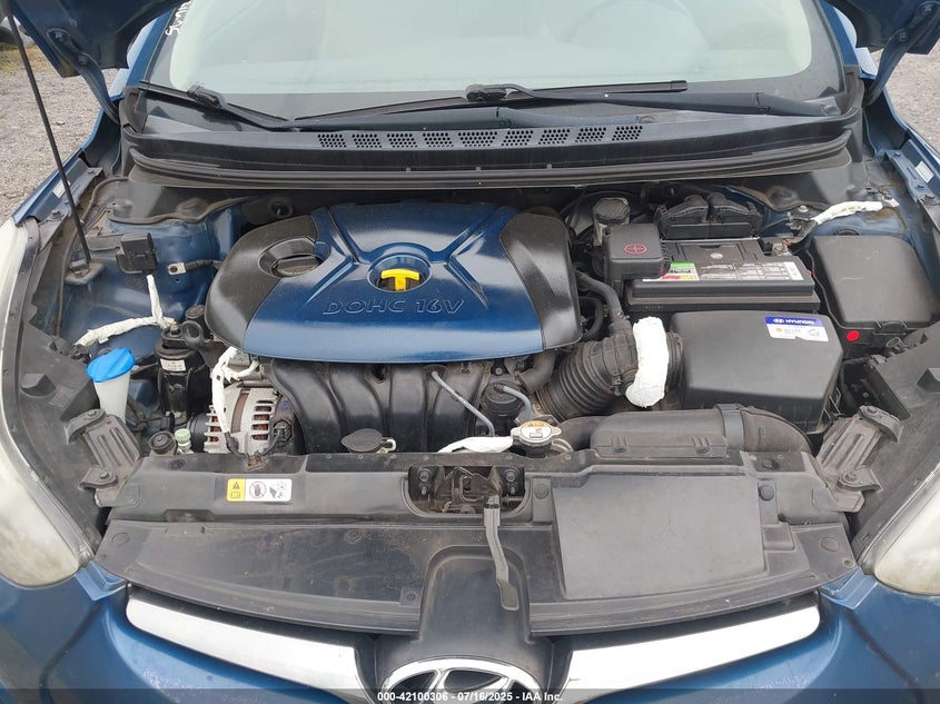 2016 HYUNDAI ELANTRA LIMITED - KMHDH4AE2GU622724