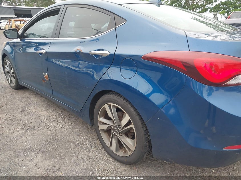 2016 HYUNDAI ELANTRA LIMITED - KMHDH4AE2GU622724
