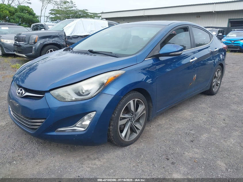 2016 HYUNDAI ELANTRA LIMITED - KMHDH4AE2GU622724