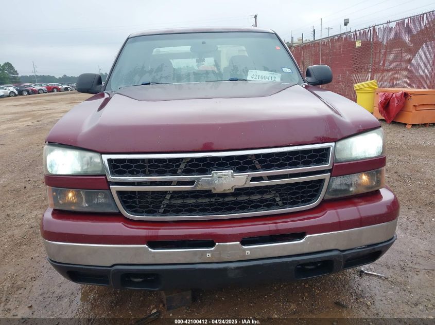 2006 Chevrolet Silverado 1500 Ls VIN: 2GCEC13V161332763 Lot: 42100412