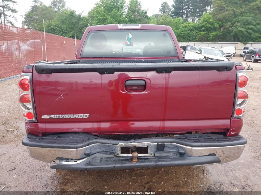 2006 Chevrolet Silverado 1500 Ls VIN: 2GCEC13V161332763 Lot: 42100412